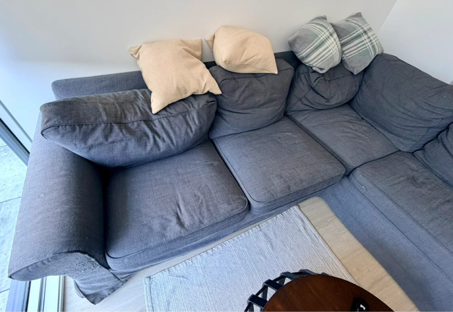 Grey Sectional Sofa - photo 3