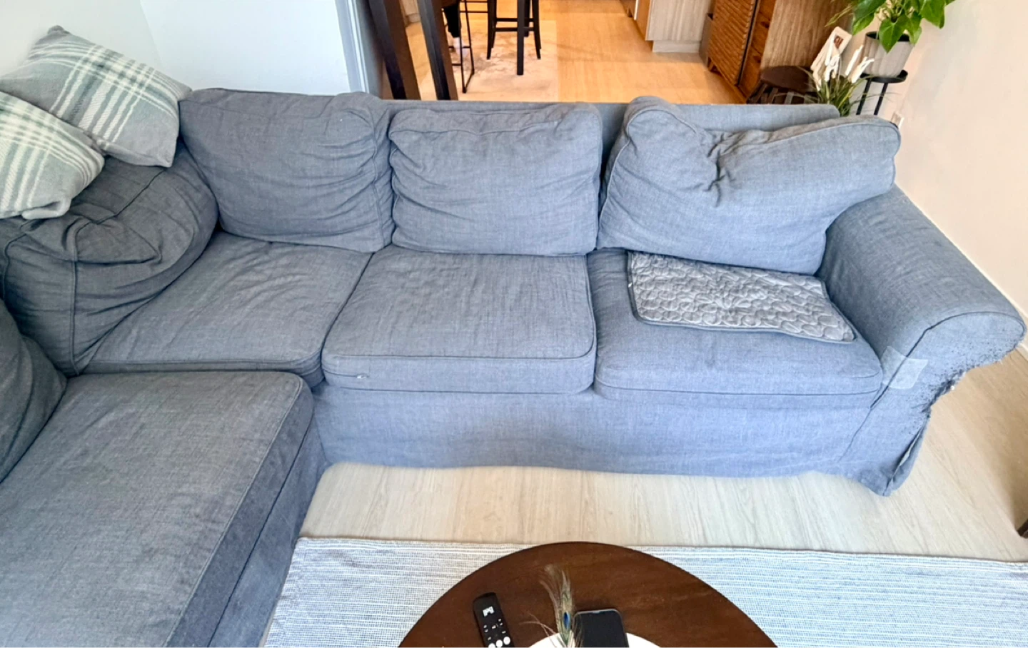 Grey Sectional Sofa - photo 2