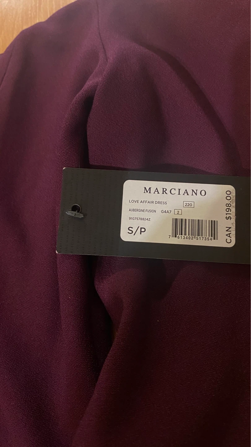 MARCIANO Love Affair Dress - Aubergine Fusion - S/P - photo 2