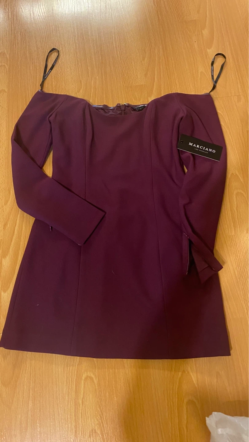 MARCIANO Love Affair Dress - Aubergine Fusion - S/P