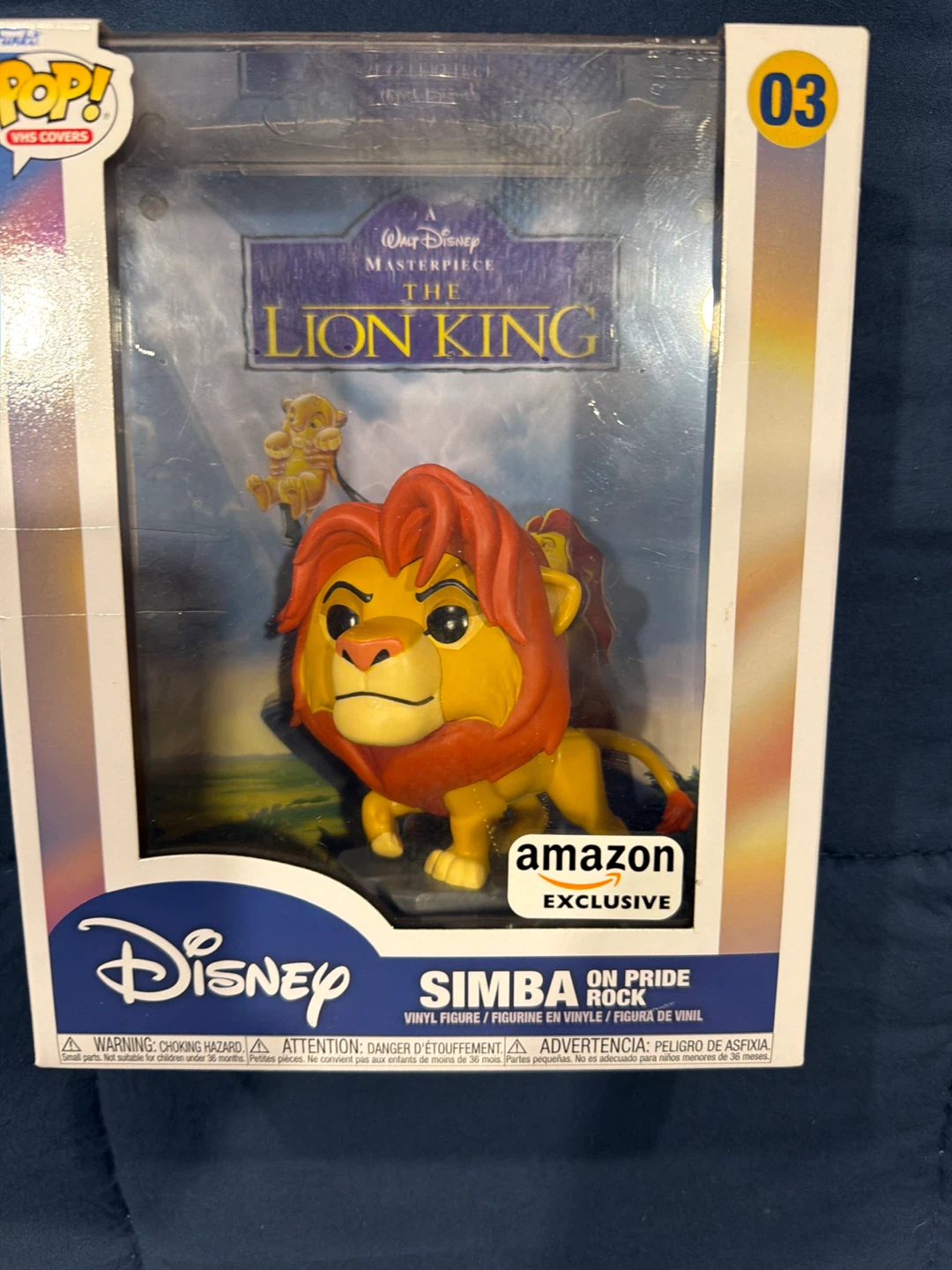 Funko Pop! Disney The Lion King Simba VHS Cover Vinyl Figure