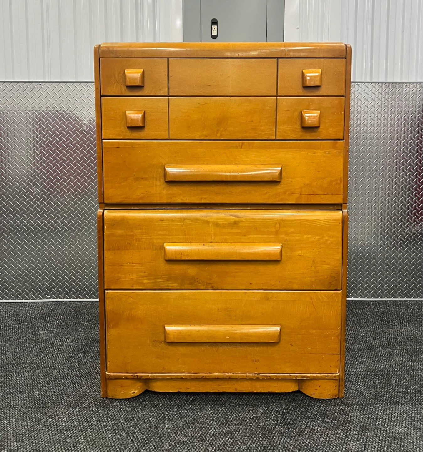 Mid Century Hardwood Oak Solid Dresser Free Delivery 🚚 NYC & NJ