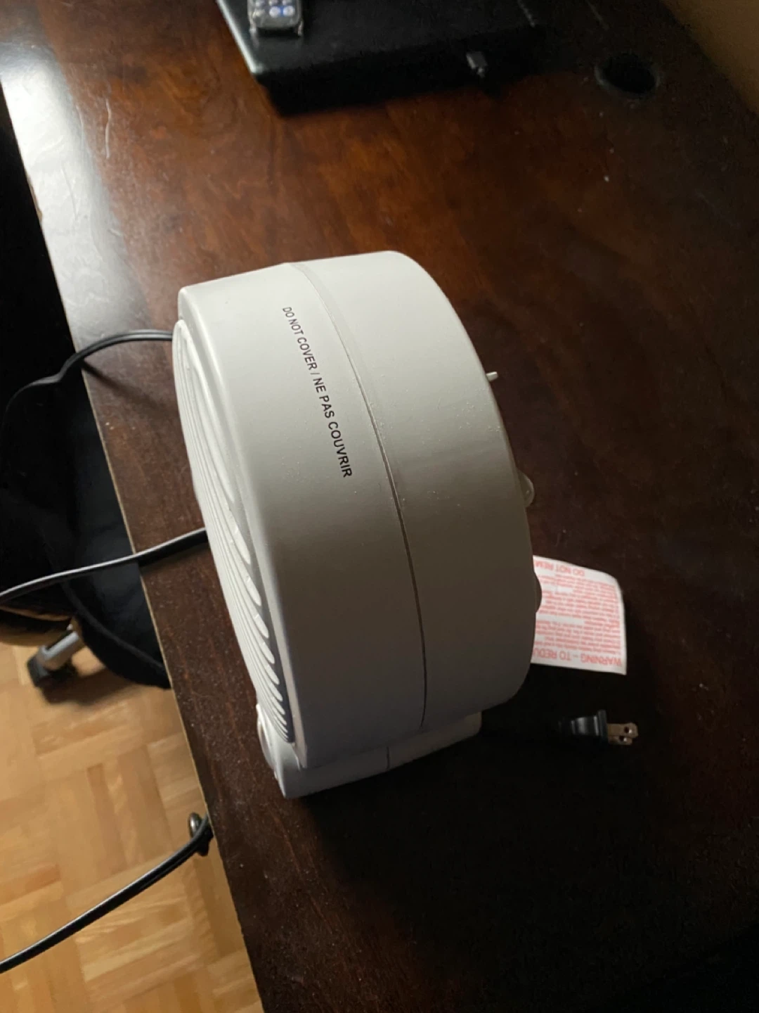 White Portable Electric Fan/Heater 2 in 1 - photo 3