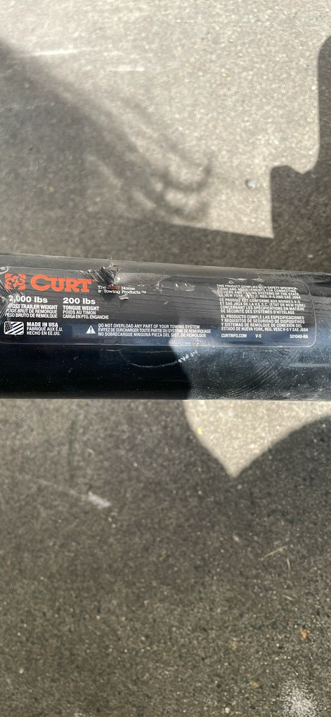 CURT RV Hitch Receiver Tube - model 11496 - photo 4