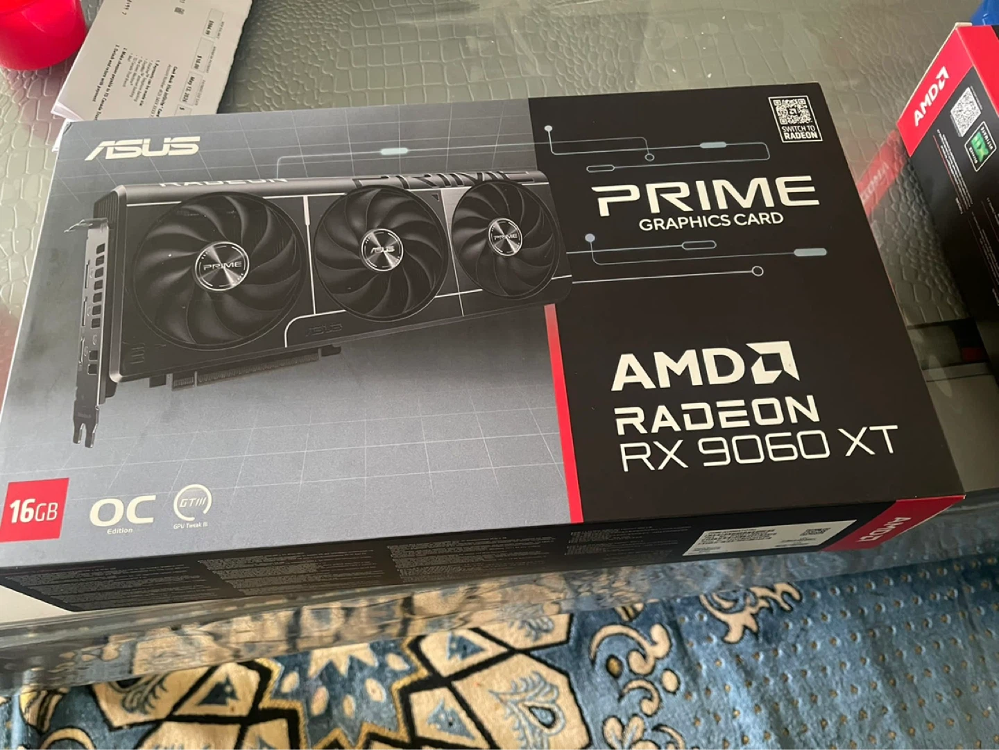 ASUS Prime Radeon RX 9060 XT 16GB GDDR6 Graphics Card