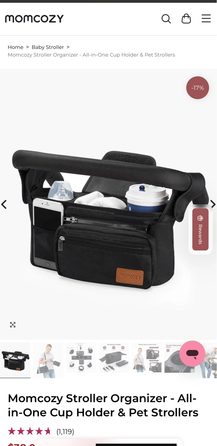 Momcozy Stroller Organizer