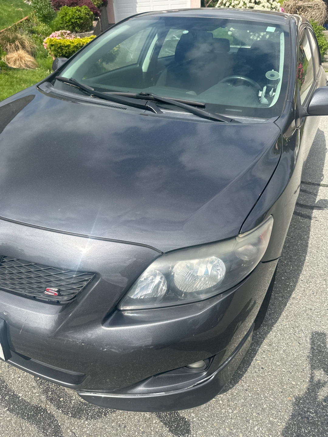 2009 Dark Grey Toyota Corolla S Sedan - photo 2