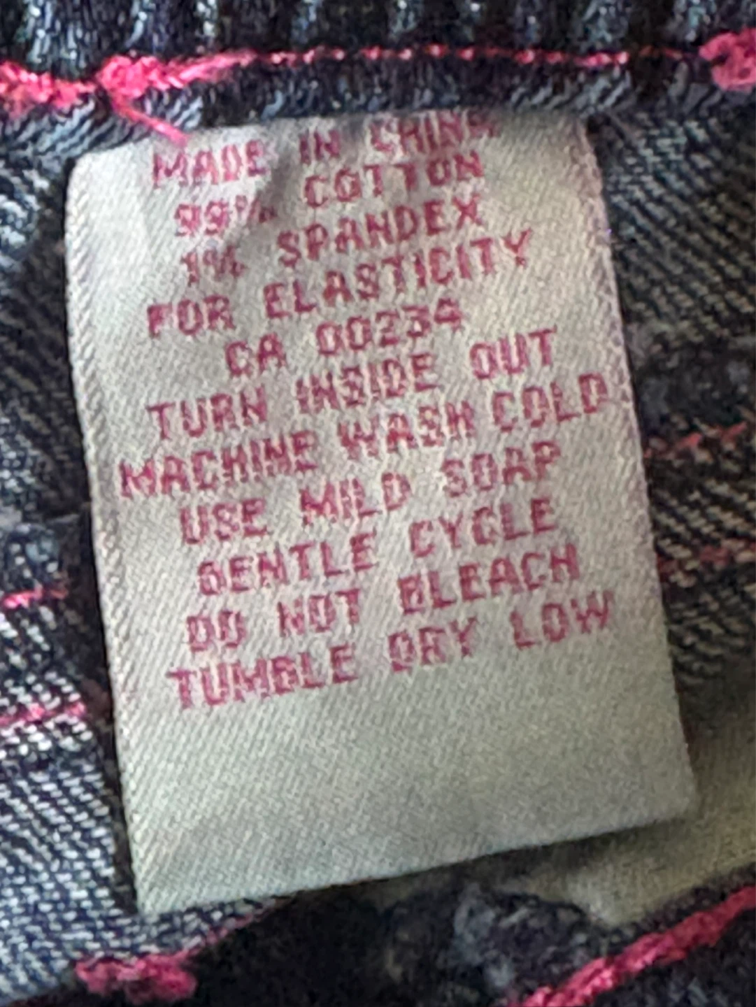 Girls' Denim Skirt with Ruffles and Embroidery - photo 4