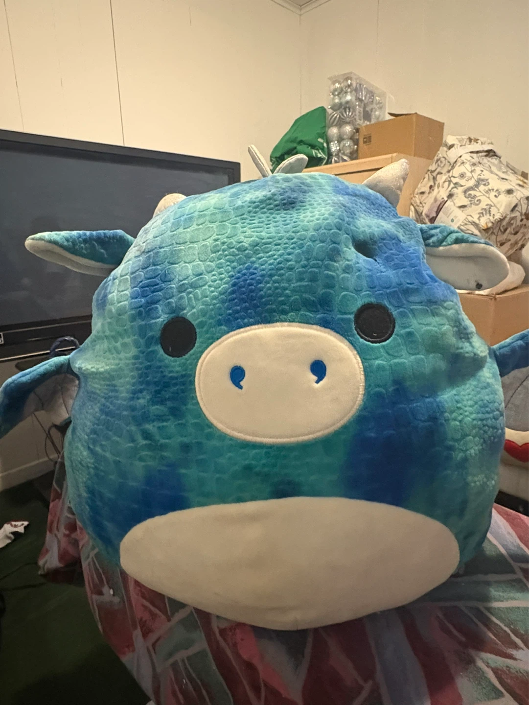Squishmallows Blue Dragon Plush