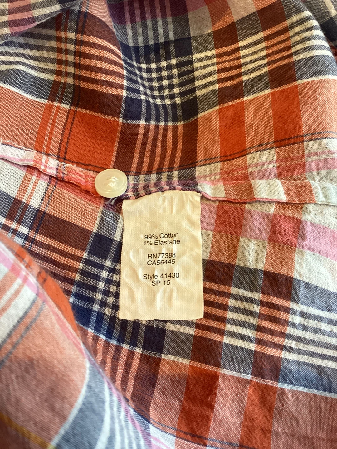 J. CREW COTTON PLAID SHIRT - photo 4