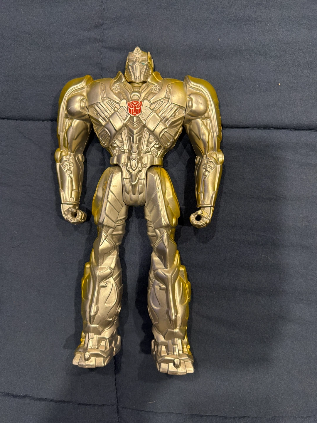 Gold Transformer Action Figure