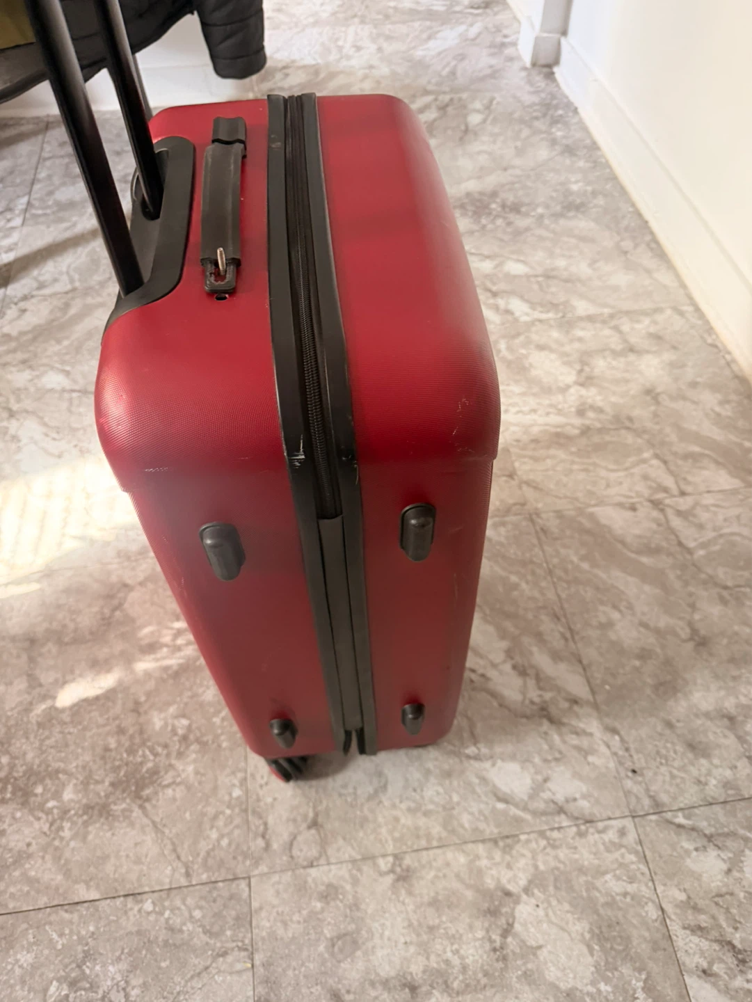 Red Carry-On Suitcase - photo 2