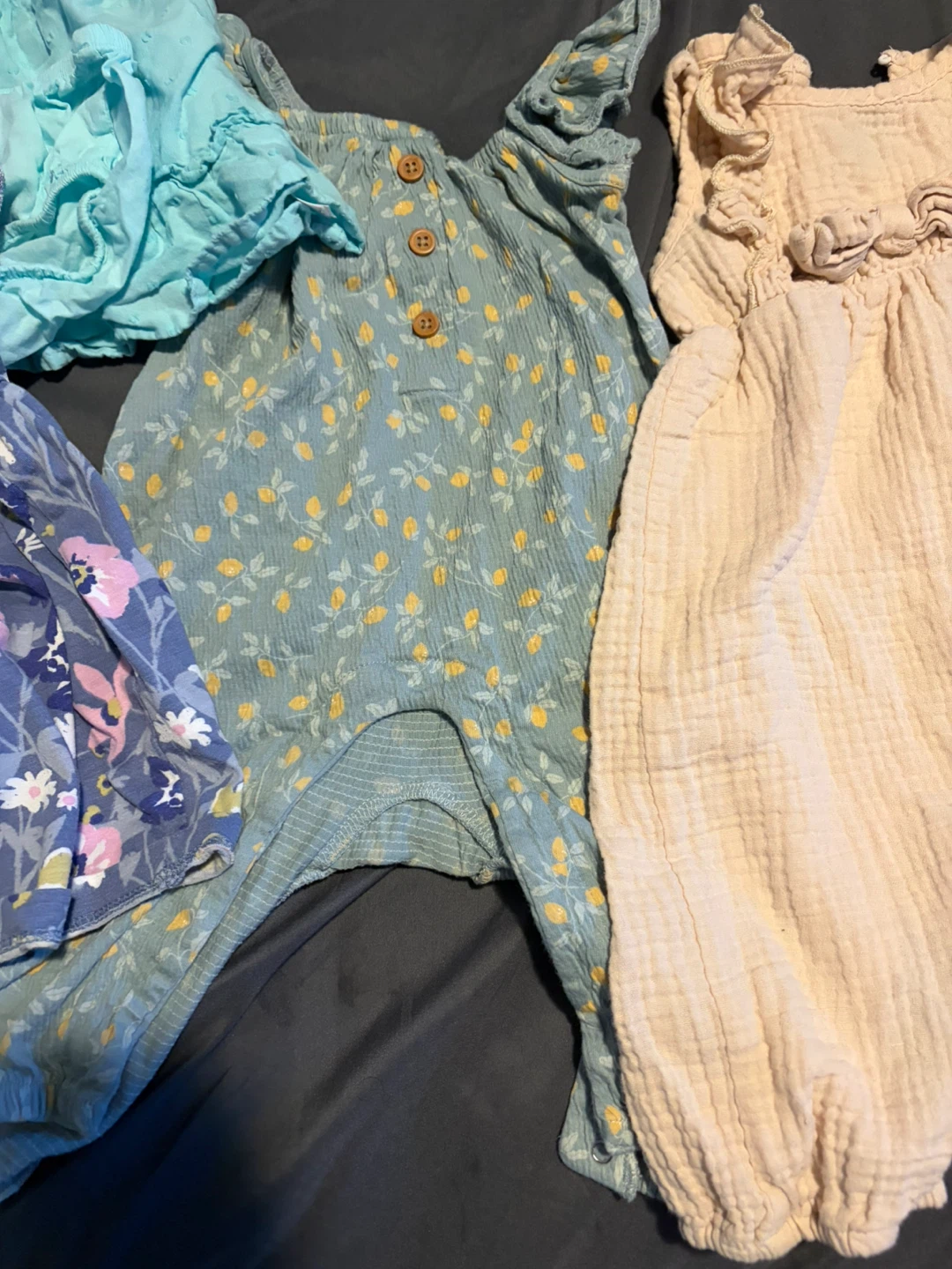 Baby Girl Clothes Bundle - Rompers and Dresses - photo 3