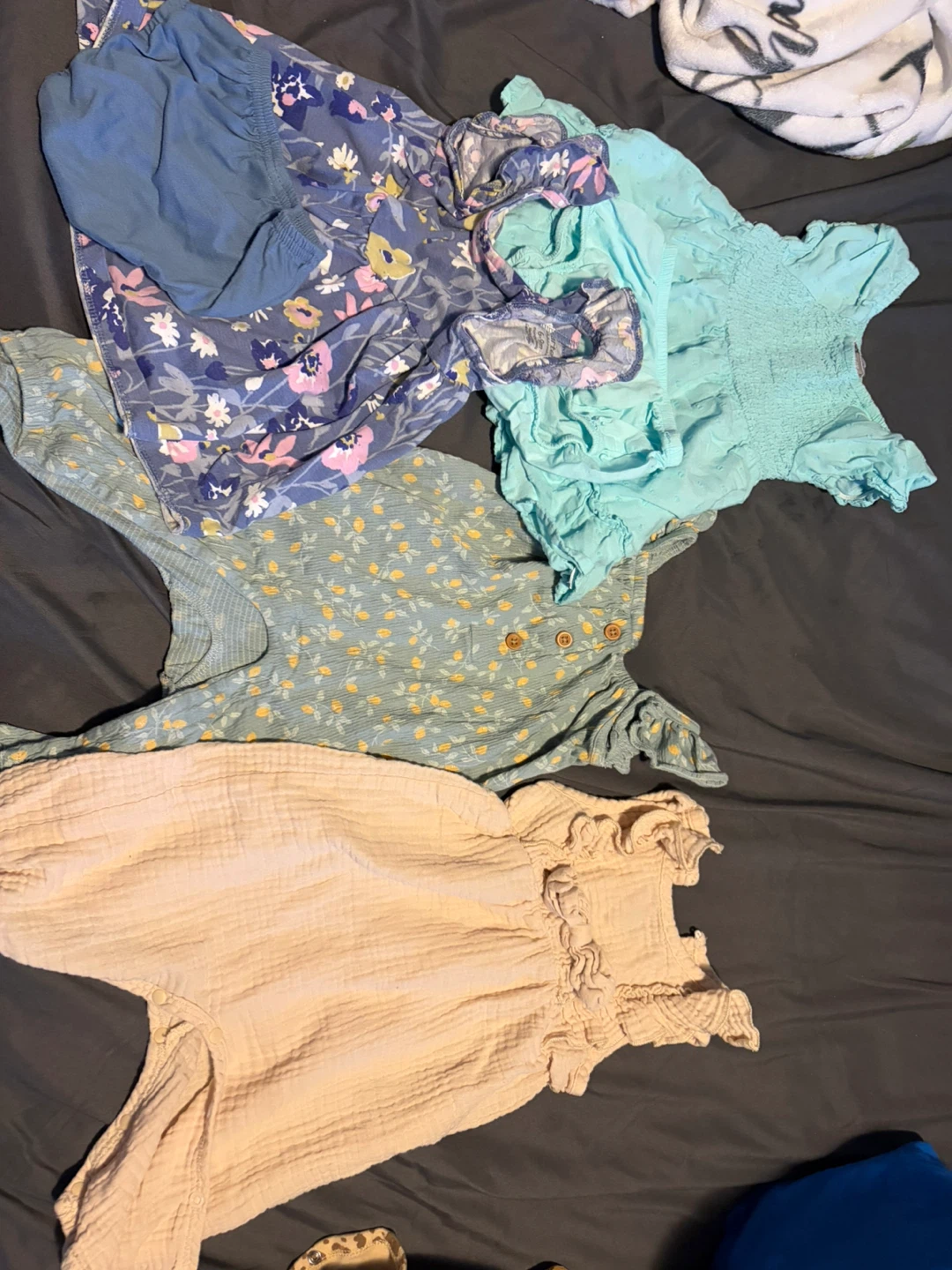 Baby Girl Clothes Bundle - Rompers and Dresses