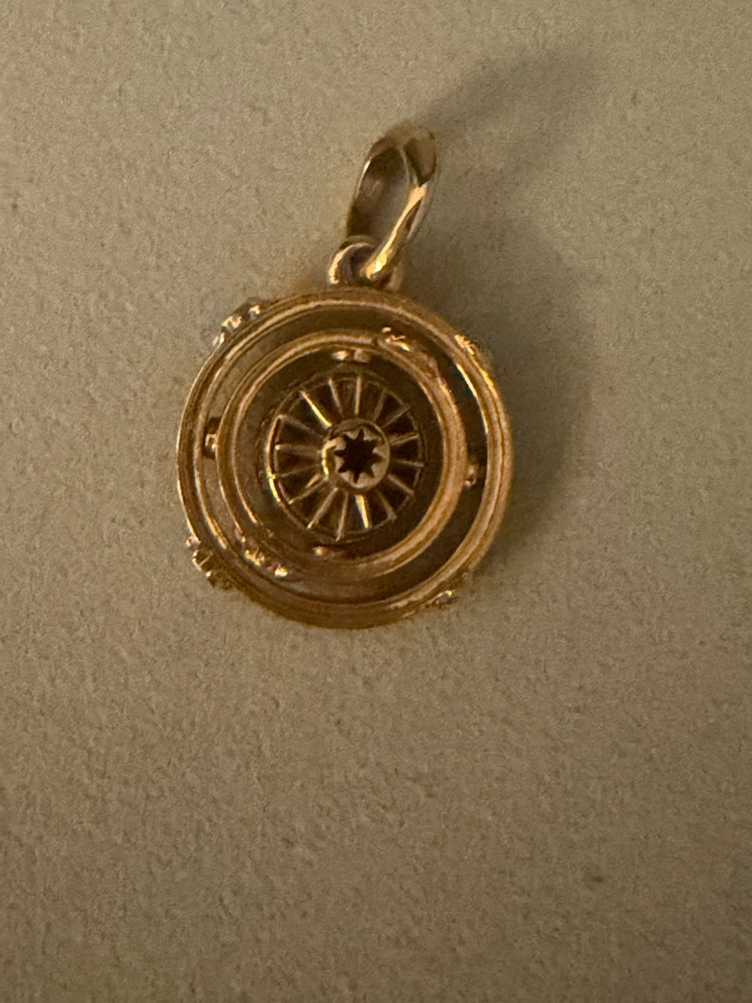 Pandora Gold Tone Pendant