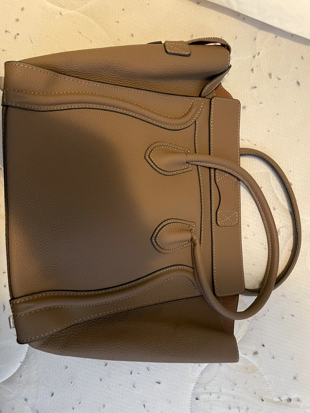 CELINE Paris Brown Leather Handbag - photo 2