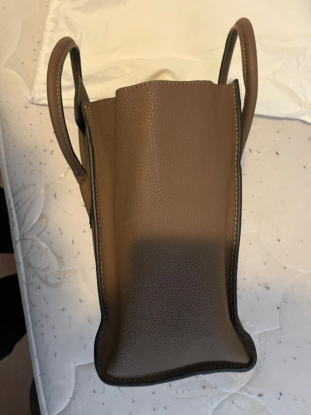 CELINE Paris Brown Leather Handbag - photo 5