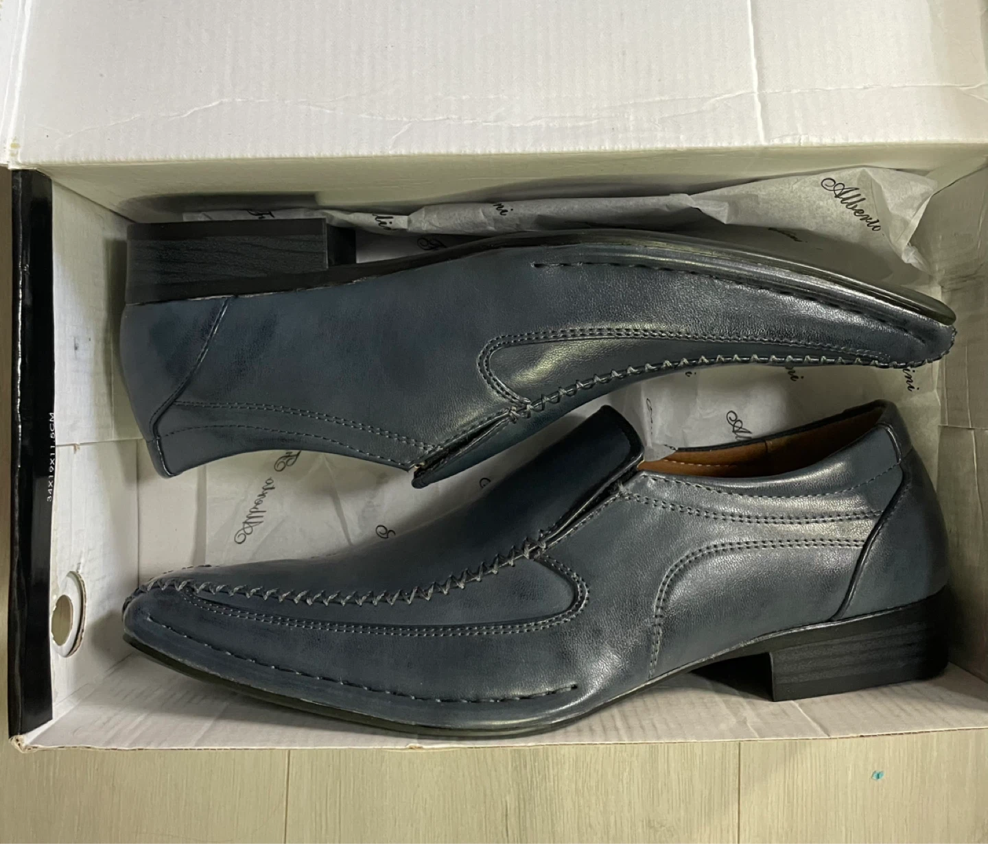Brand New Alberto Fellini Men’s Dress Loafers – Size 9 - photo 3