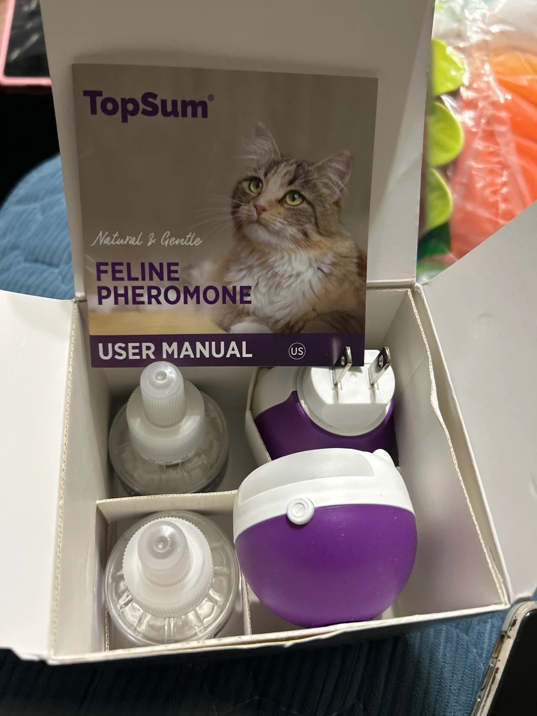 New-TopSum Feline Pheromone Diffuser - 2 Pack