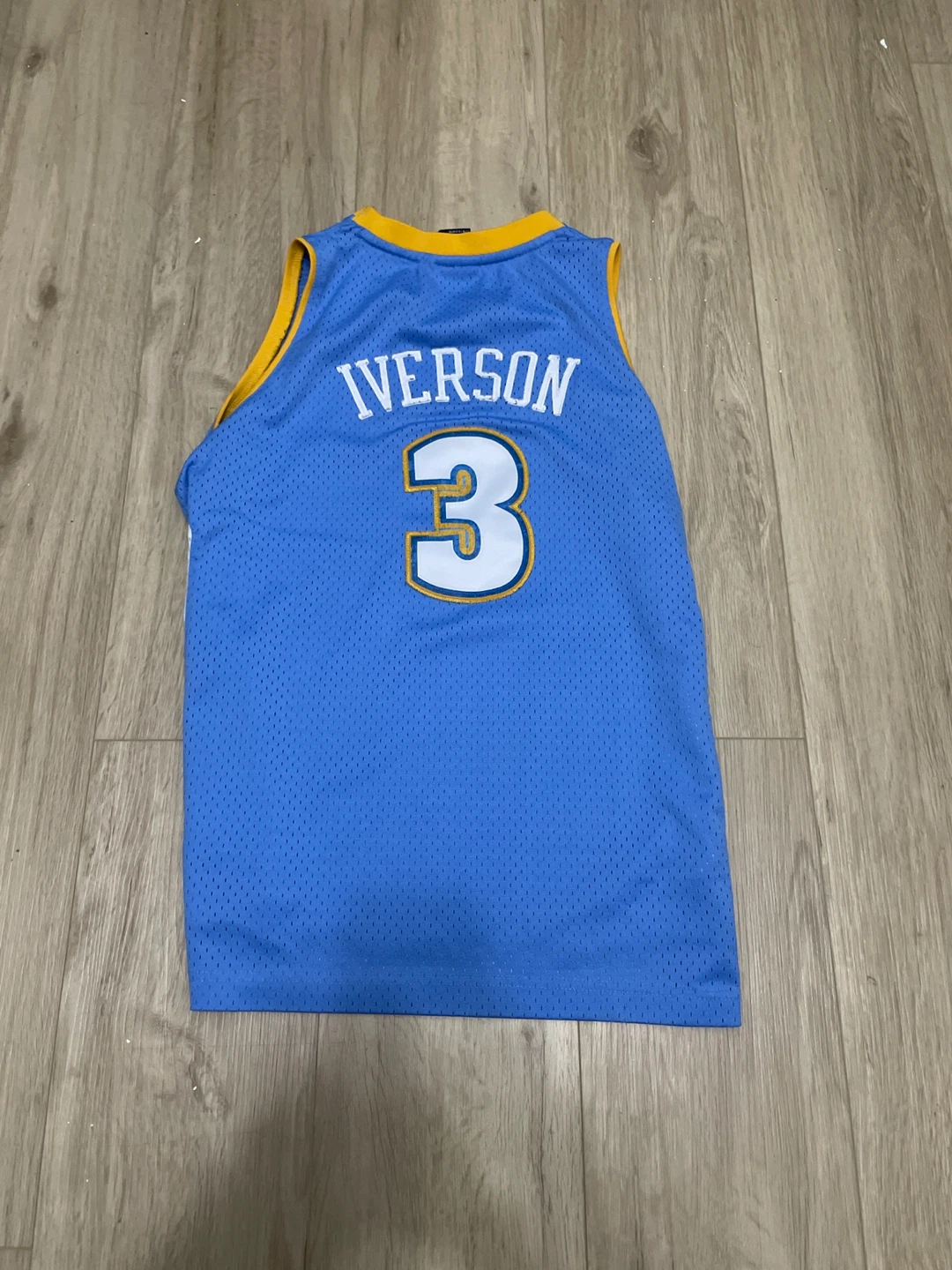 Authentic Denver Nuggets Allen Iverson Jersey Size L - photo 2