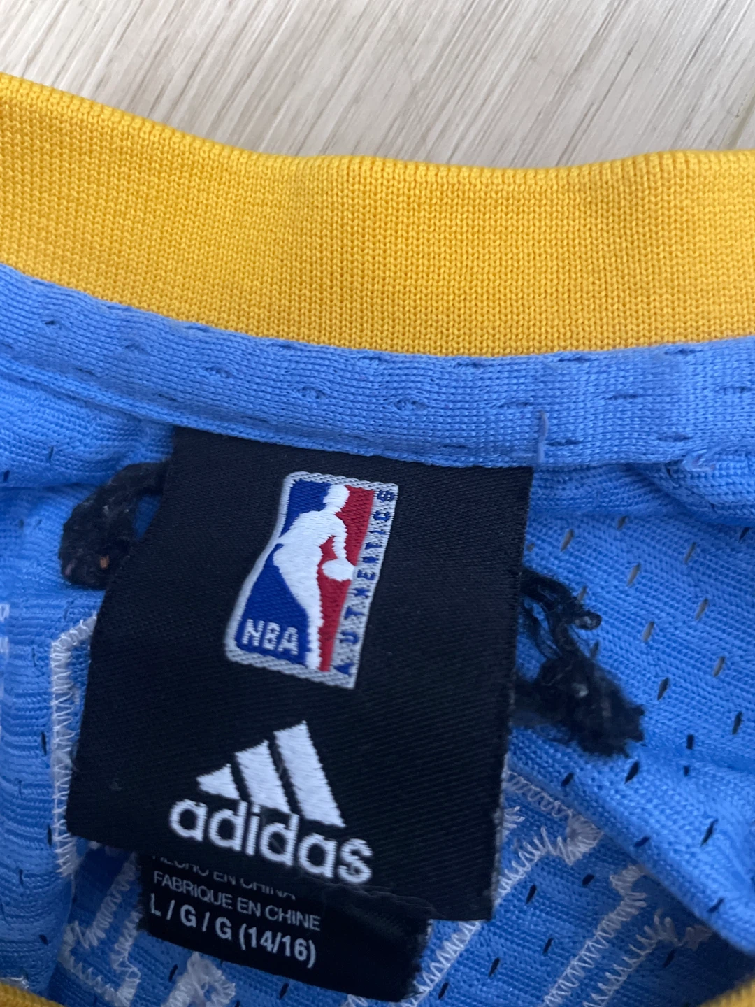 Authentic Denver Nuggets Allen Iverson Jersey Size L - photo 3