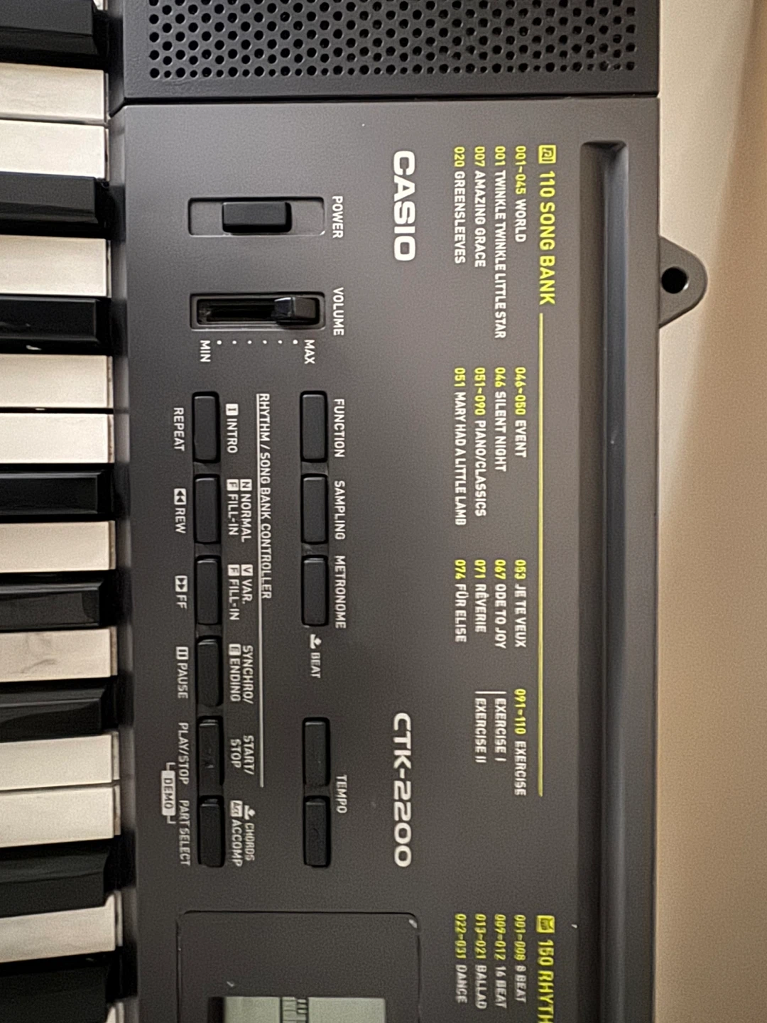 Casio CTK-2200 Keyboard with Stand - photo 4