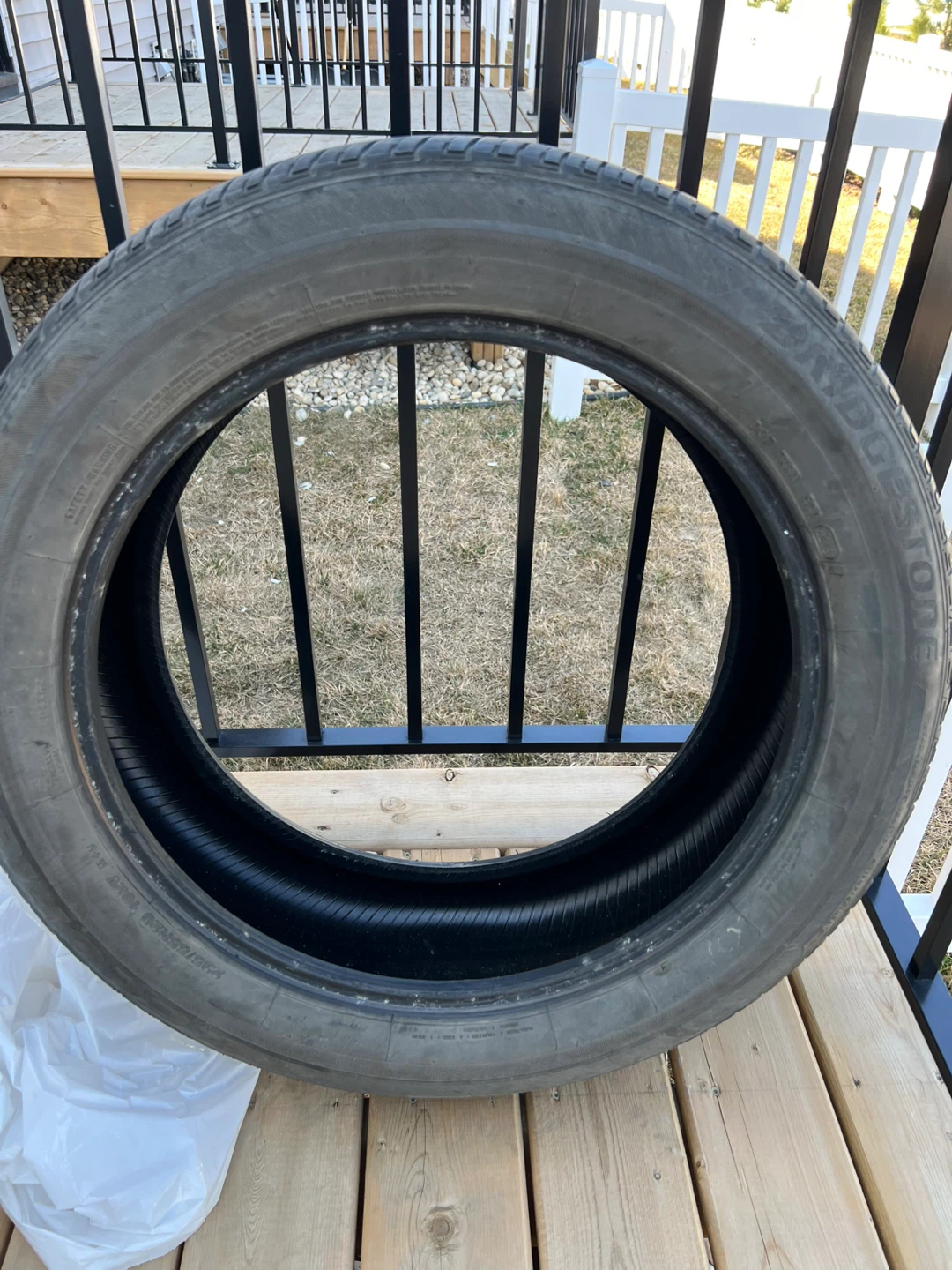 Bridgestone 235/55R20 Tire - photo 4