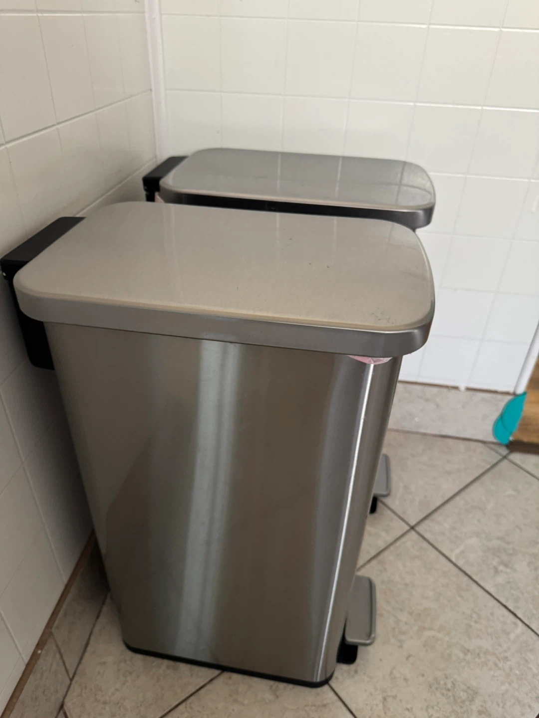 Better Homes & Gardens 7.9 Gallon Step Trash Can - 2 Pack - photo 2