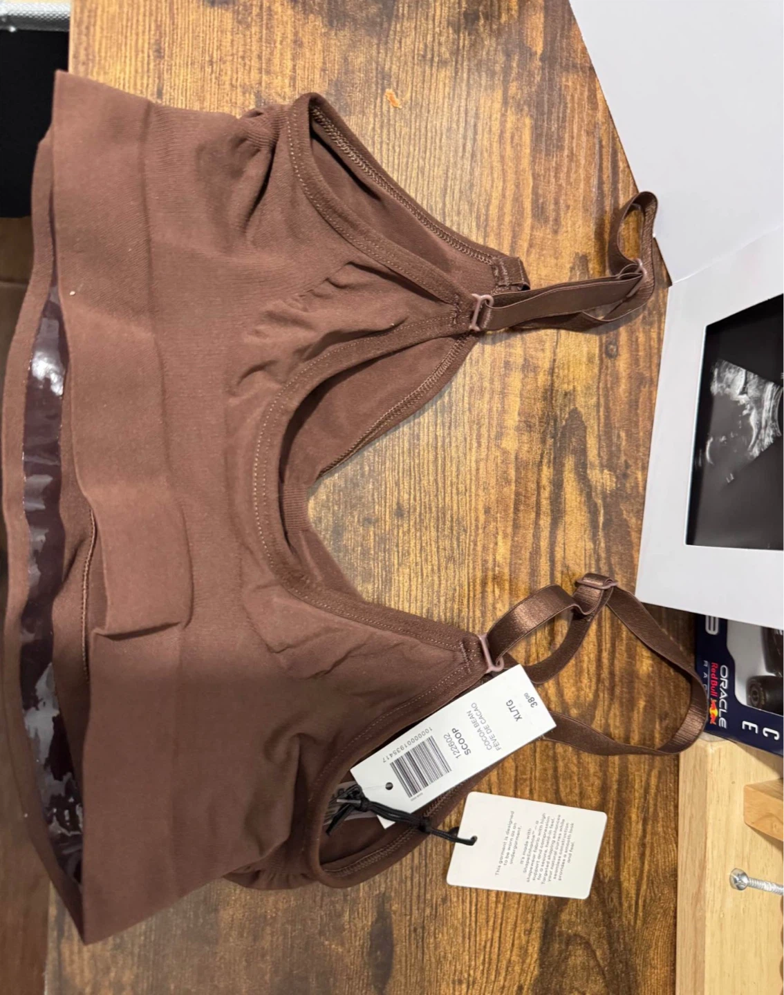Aritzia Bralette XL Cocoa Bean