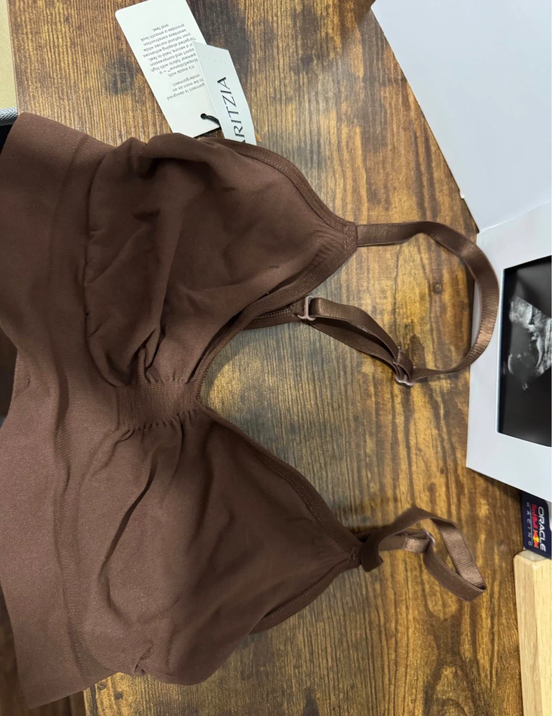 Aritzia Bralette XL Cocoa Bean - photo 3