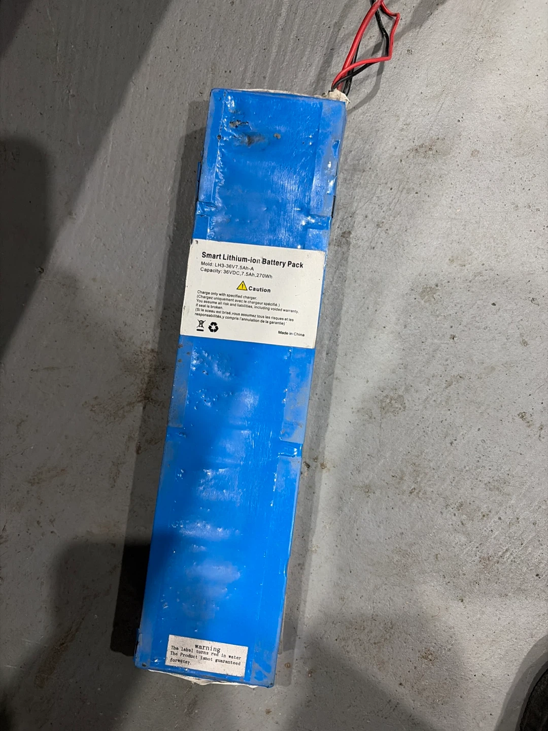 Smart Lithium-ion Battery Pack 36V - photo 2