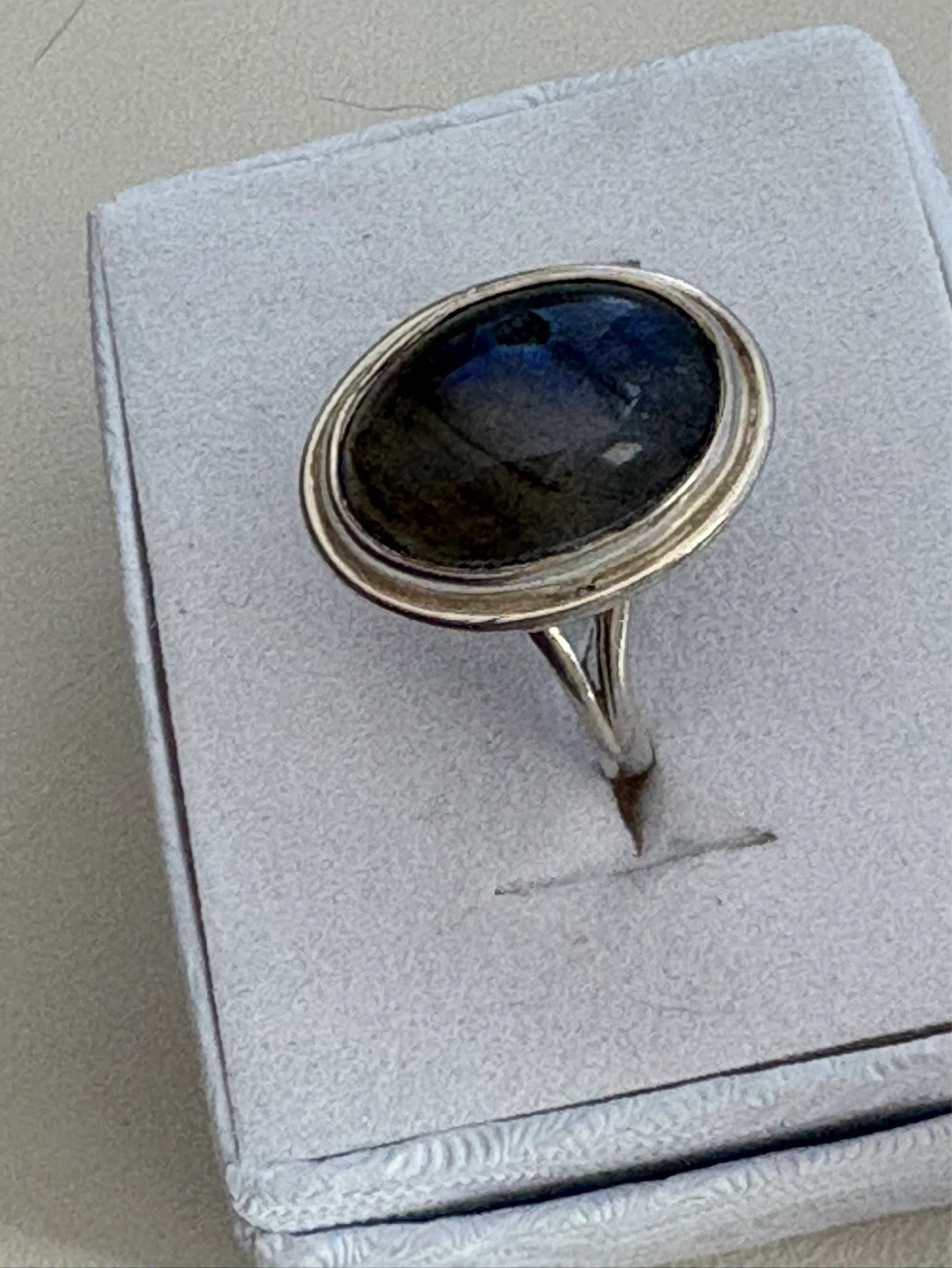 Labradorite Sterling Silver Ring Size 7 - photo 3