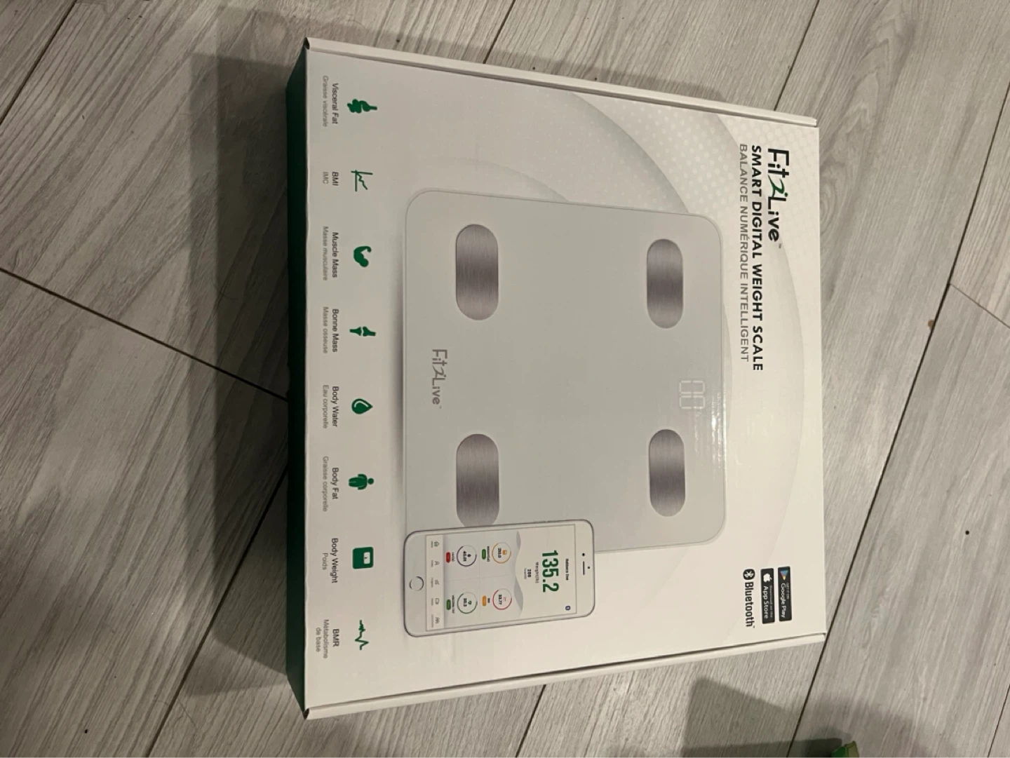 FitLive Smart Digital Weight Scale