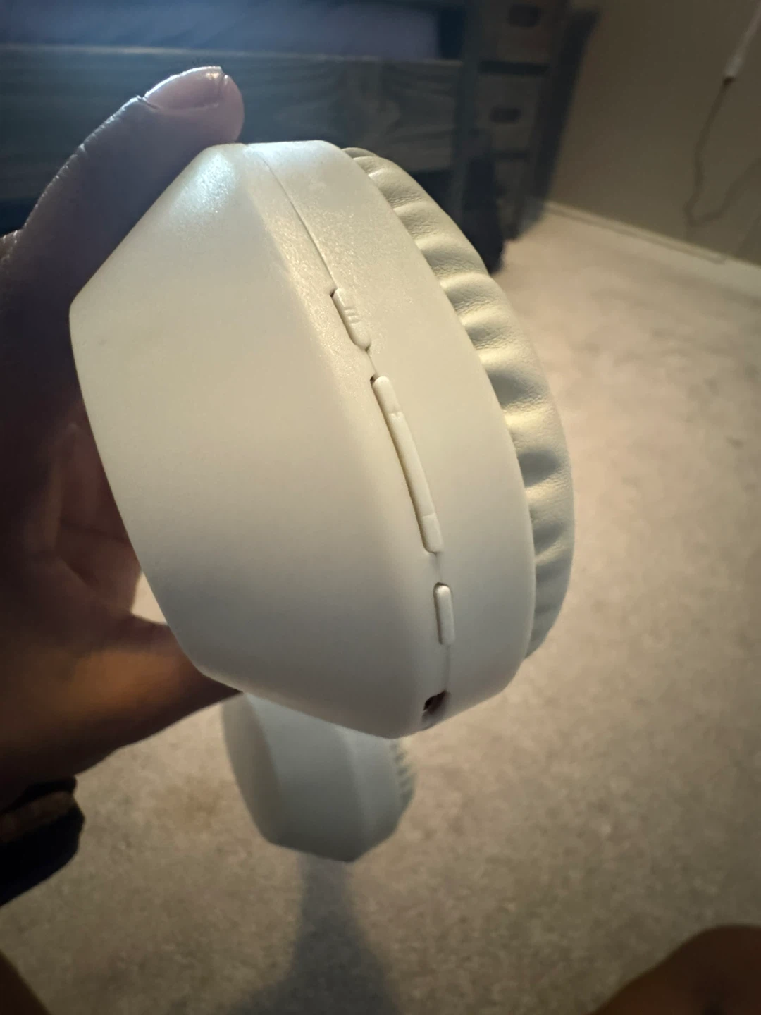 White Noise Reduction Bluetooth Headphones with Microphone - photo 3