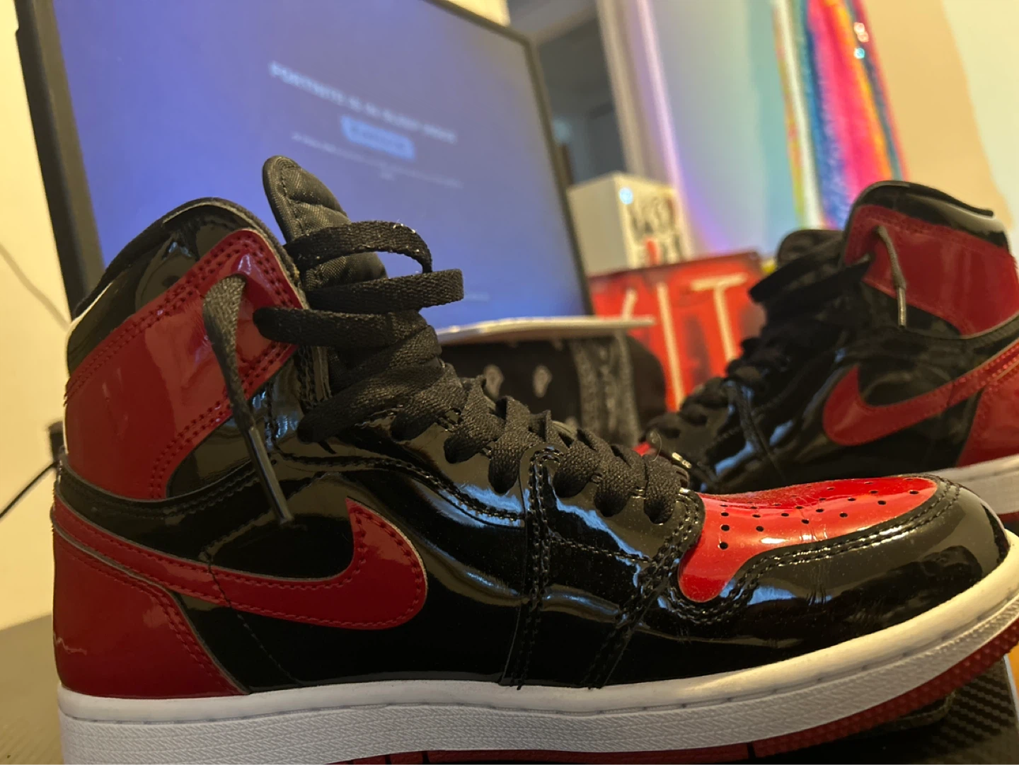 Air Jordan 1 High OG "Bred Patent"