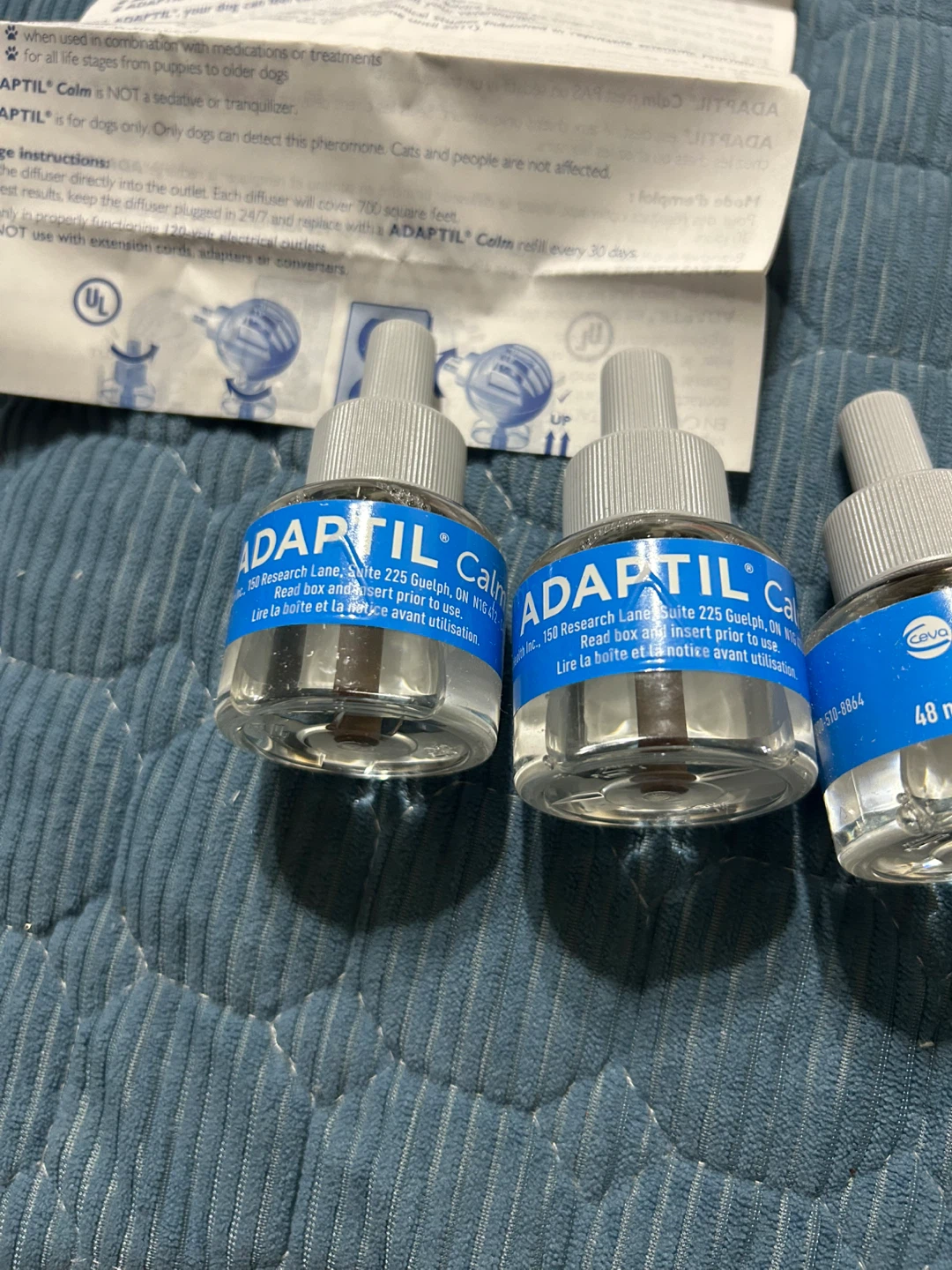 New-ADAPTIL Calm Dog Diffuser Refills (3 x 48mL) - photo 3