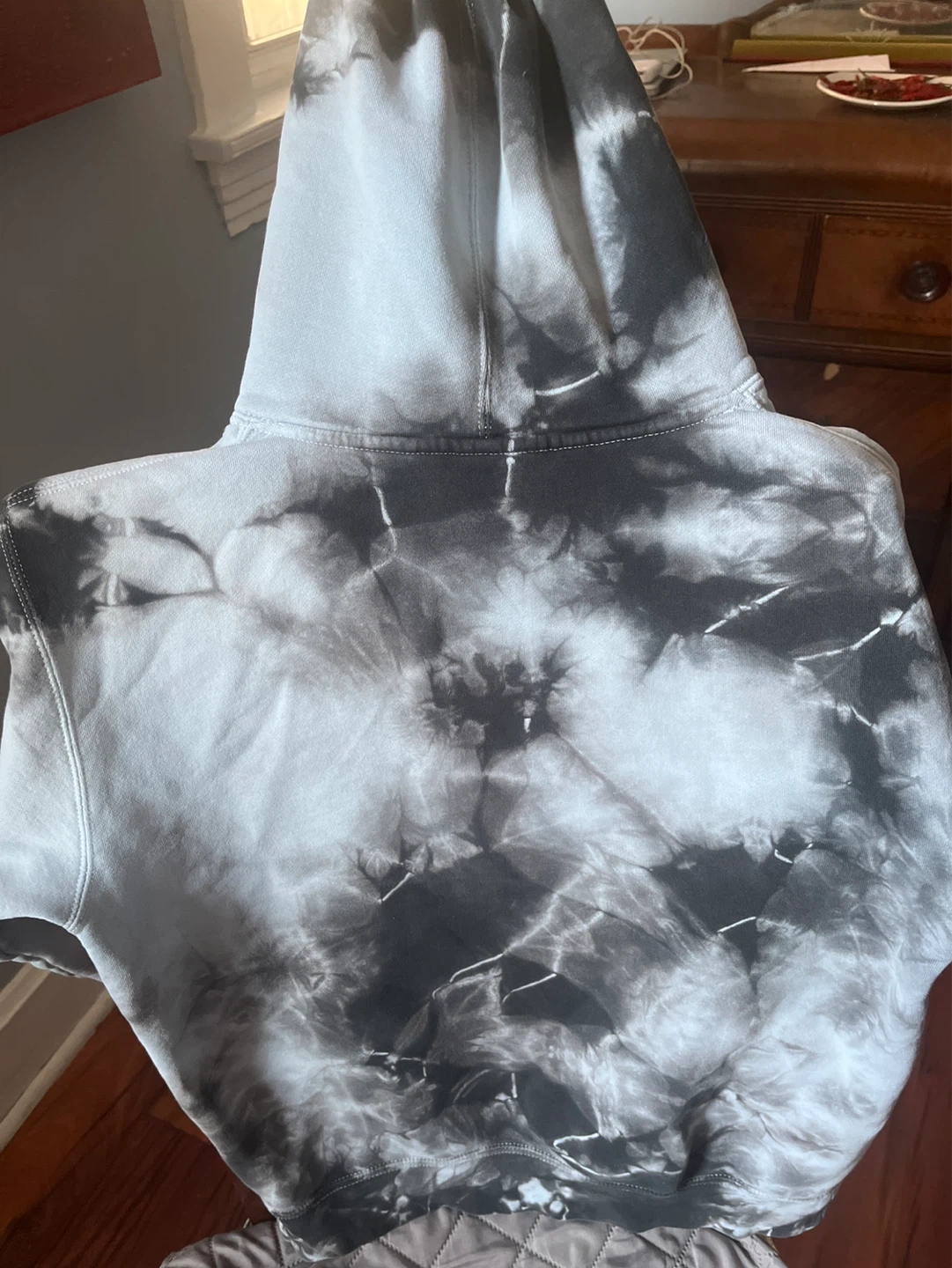 Killua Anime Tie-Dye Hoodie - photo 2