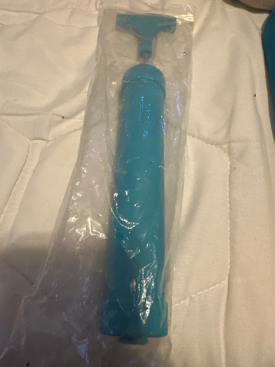 Blue T-Handle Ball Pump