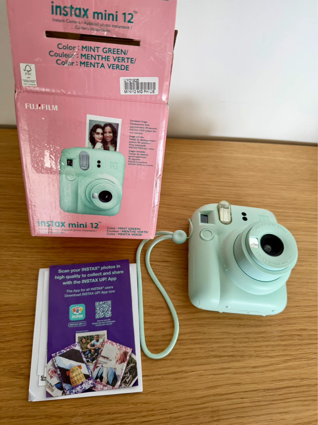 Fujifilm Instax Mini 12 Instant Camera - Mint Green - photo 2