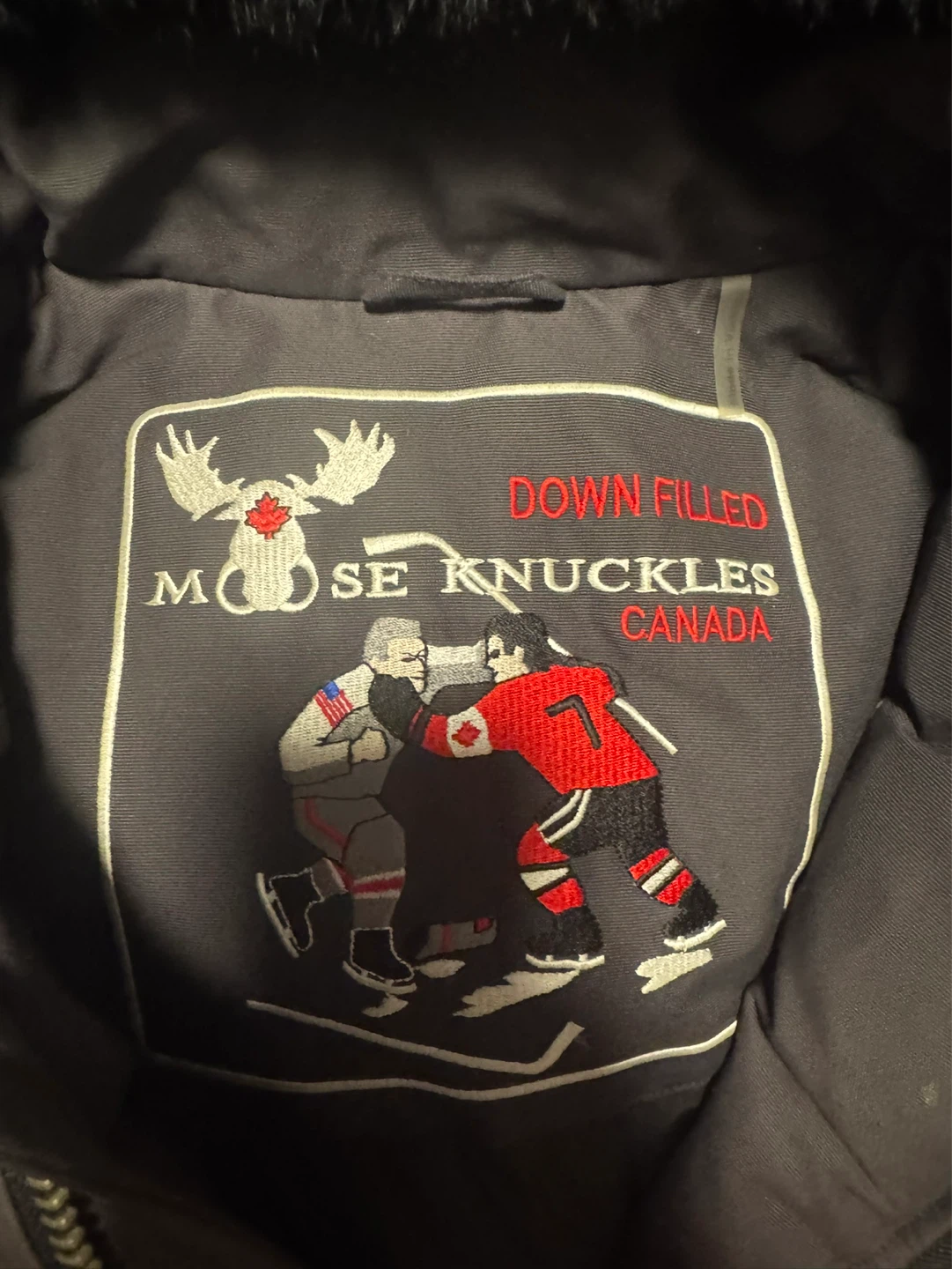 Moose Knuckles Down Filled Bomber Jacket - photo 2