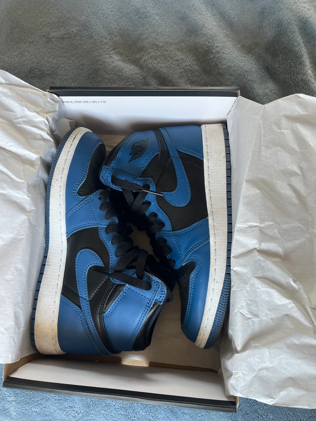 Nike Air Jordan 1 Retro High OG GS 'Dark Marina Blue'
