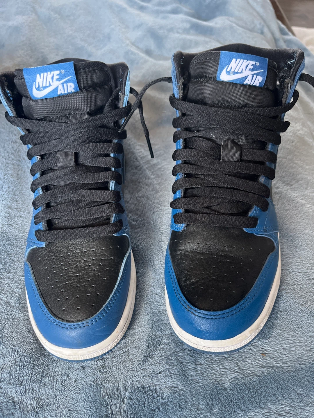 Nike Air Jordan 1 Retro High OG GS 'Dark Marina Blue' - photo 3