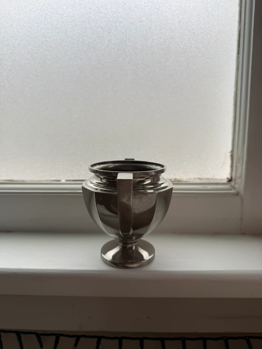 Pewter or Silver “trophy cup” bowl - photo 3