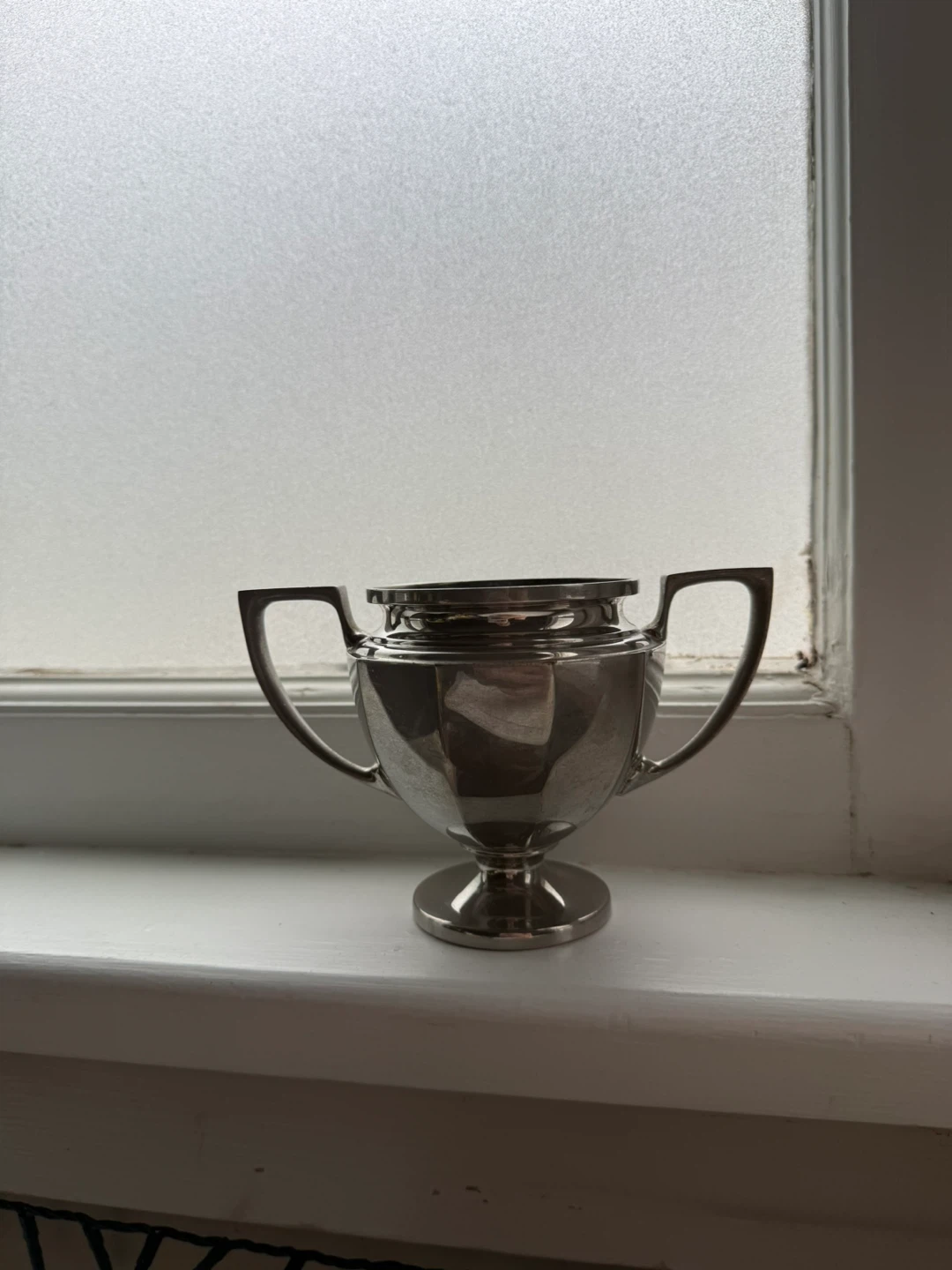 Pewter or Silver “trophy cup” bowl - photo 2