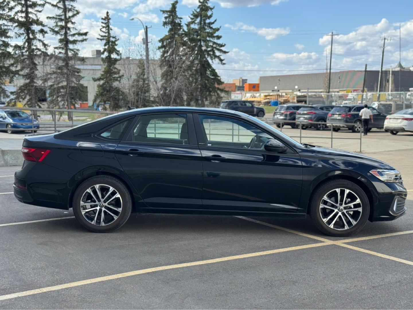 2024 Volkswagen Jetta Comfortline 44,600 kms | Clean Carfax - photo 5