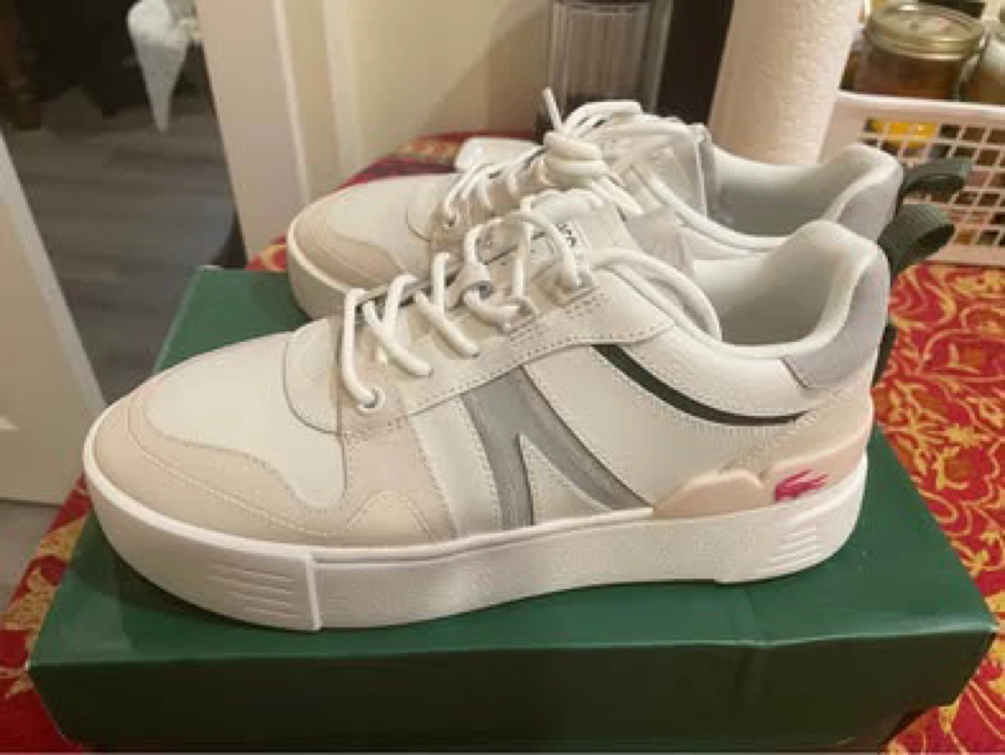 Lacoste Women's Sneakers - White/Beige - photo 4