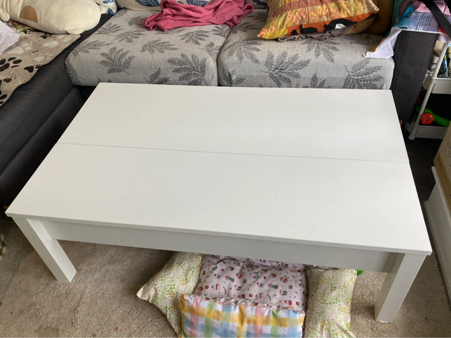 Lift-Top Coffee Table with Storage