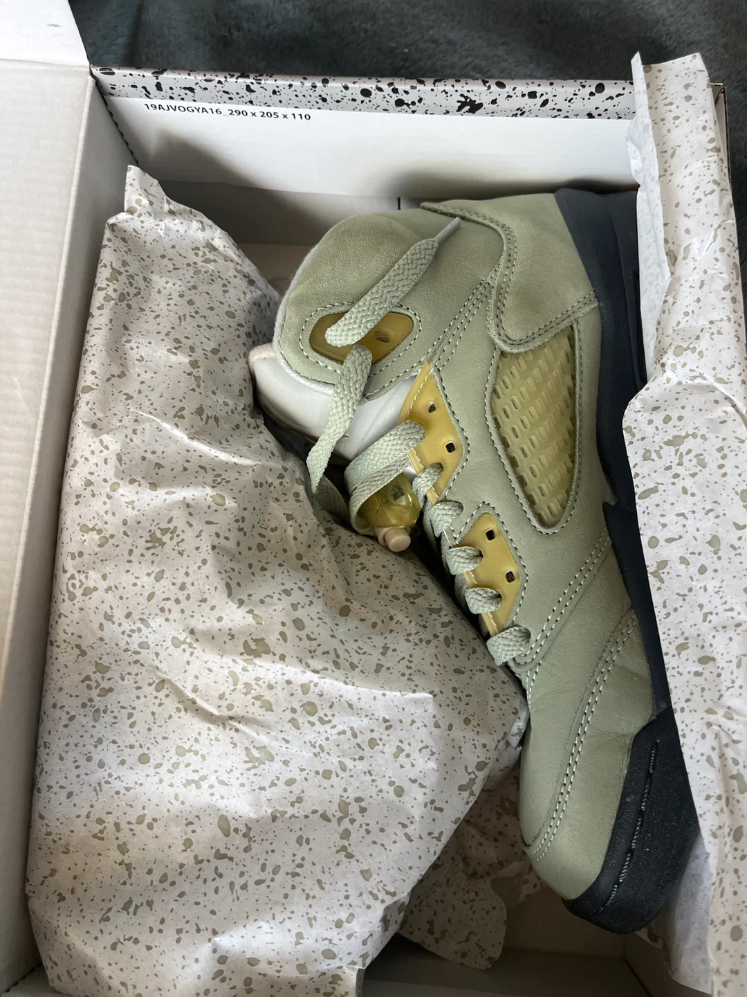 Air Jordan 5 Retro GS "Jade Horizon Desert Sand"