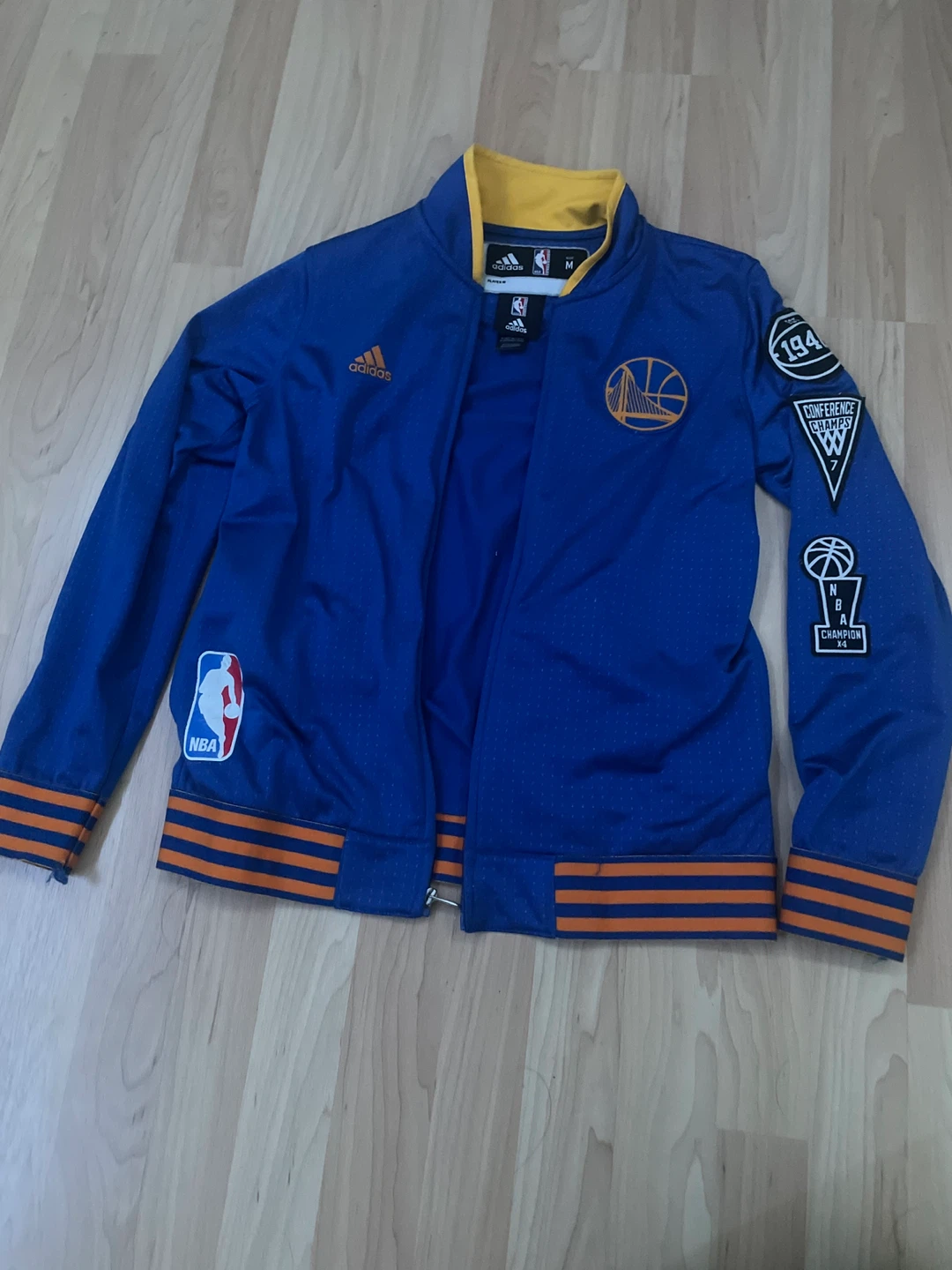 NBA Golden State Warriors Champion warmup Jacket
