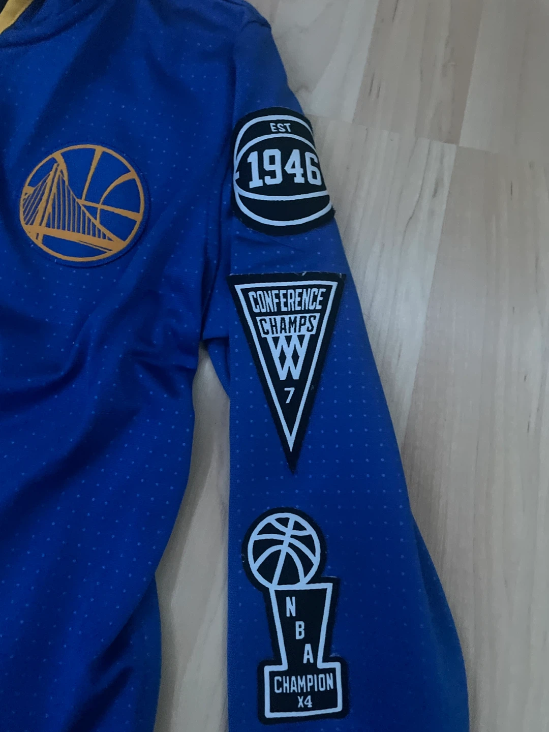 NBA Golden State Warriors Champion warmup Jacket - photo 5